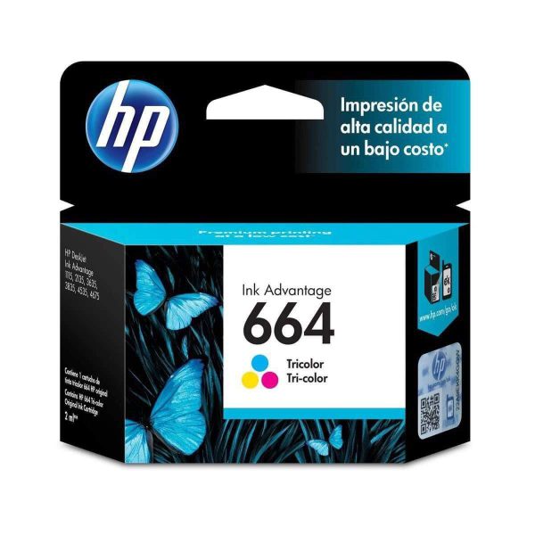 Tinta Original HP 664 Color