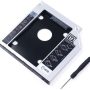 Segundo HDD Caddy 9.5mm SATA III 3,0 Para SSD De 2,5 " Notebook CD-ROM