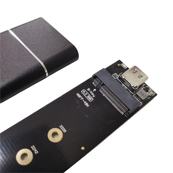 Caja externa de disco duro M.2 NGFF B-KEY tipo-c a usb 3.1
