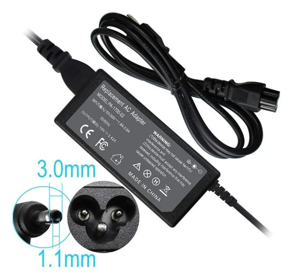 Cargador Laptop ACER 19V 3.42A 3.0*1.1MM