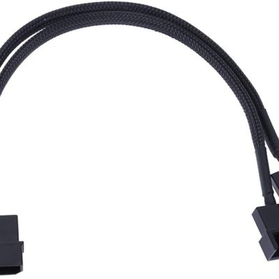 Cable de ventilador cpu molex a 3pin/4pin 1 a 2 27cm