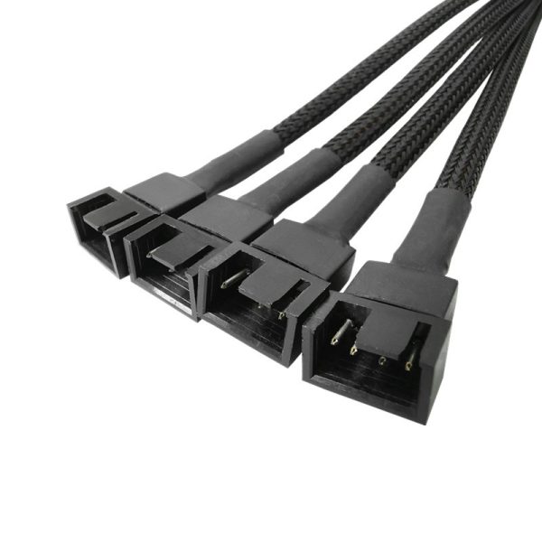 Cable de extension para ventilador de cpu 1 a 4 divisor 3/4pin