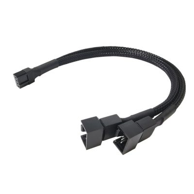 Cable de extension para ventilador de cpu  1 a 2 divisor 3/4pin