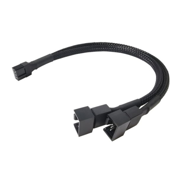 Cable de extension para ventilador de cpu 1 a 2 divisor 3/4pin