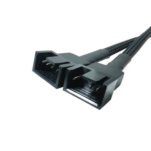 Cable de extension para ventilador de cpu 1 a 2 divisor 3/4pin