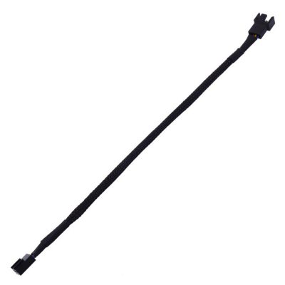 Cable de extension para ventilador de cpu  1 a 1 divisor 3/4pin 27cm