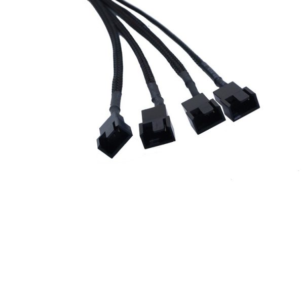 Cable de extension para ventilador de cpu sata a 3/4pin 1 a 4 27cm
