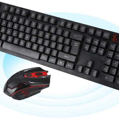 Teclado Mouse Combo Inalambrico Usb 2.4gHz  HK6500