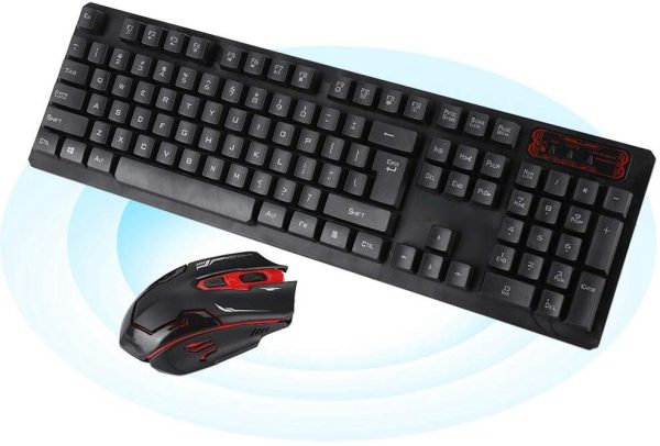 Teclado Mouse Combo Inalambrico Usb 2.4gHz HK6500