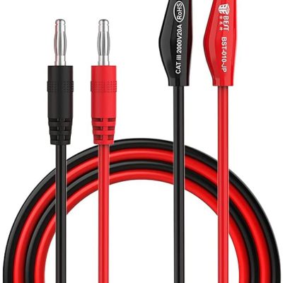 Cables de prueba de pinza de cocodrilo superconductores 2000V/20A