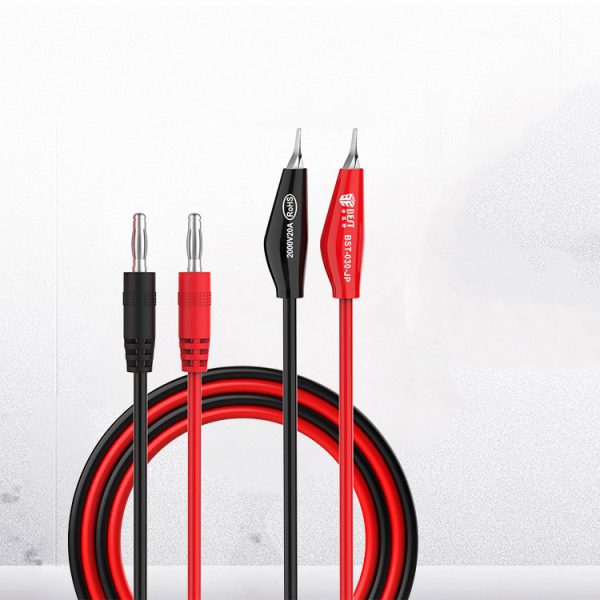 Cables de prueba de pinza de cocodrilo superconductores 2000V/20A BST-030-JP