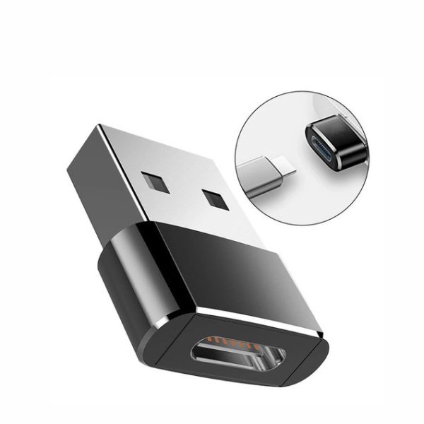 Adaptador Tipo-C Hembra A Usb Macho
