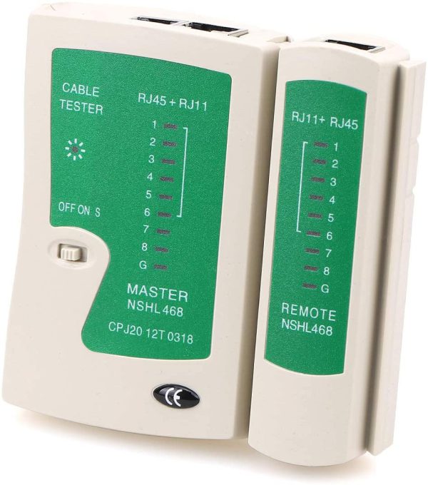Probador de UTP RJ45 Red LAN ,RJ11