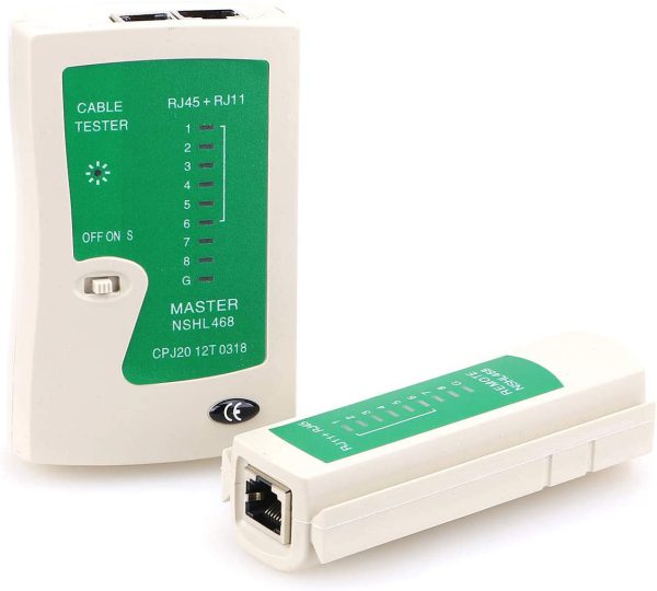 Probador de UTP RJ45 Red LAN ,RJ11
