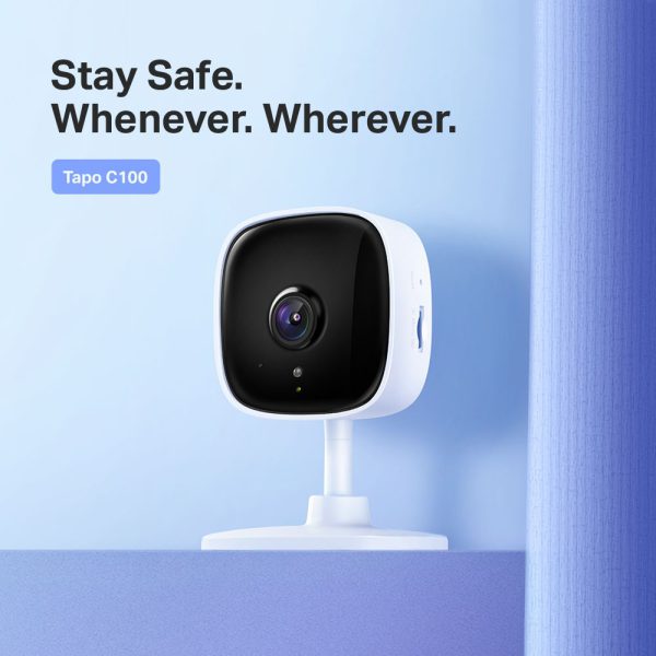 Cámara Wi-Fi de Seguridad para Casa Tapo C100