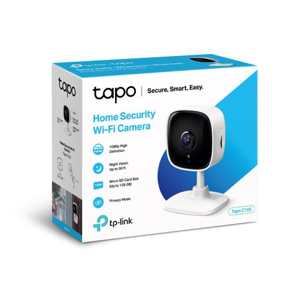 Cámara Wi-Fi de Seguridad para Casa Tapo C100