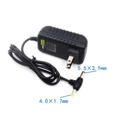 Cargador 2 in 1 12v-2a 5.5*2.5mm+4.0*1.7mm