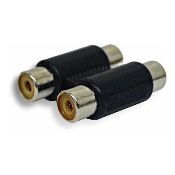 Adaptador 2rca hembra a hembra