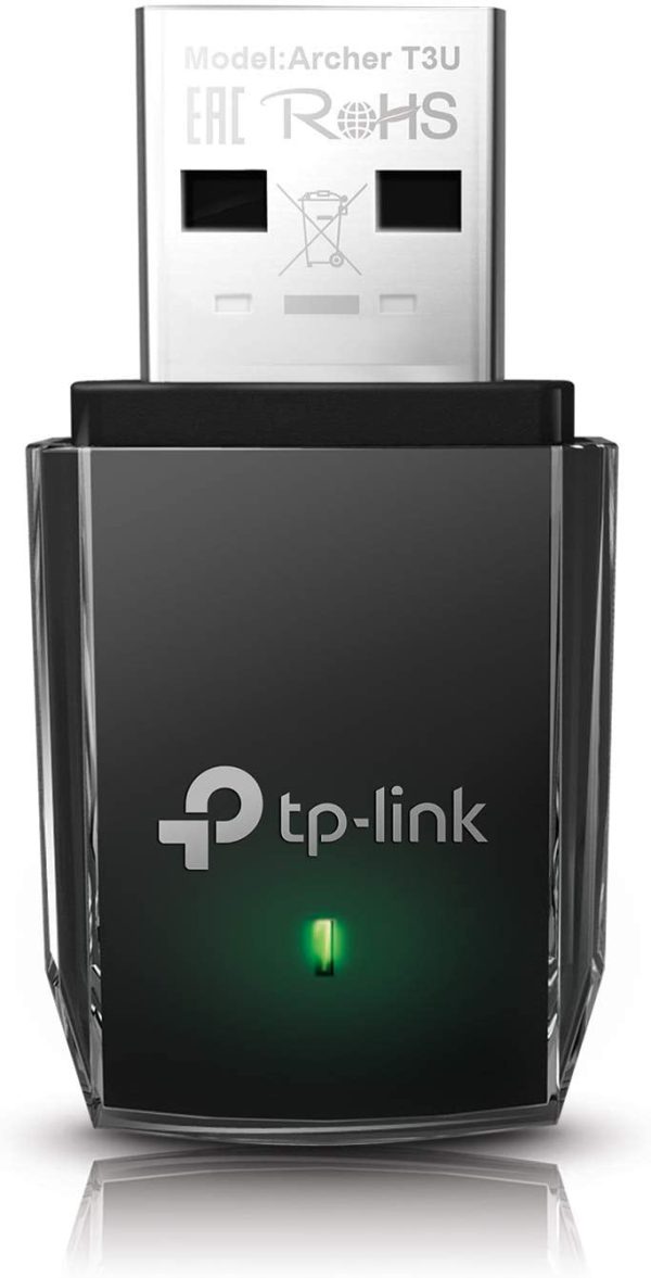 Usb adaptador inalámbrico de doble banda 2.4G/5G AC1300 T3U