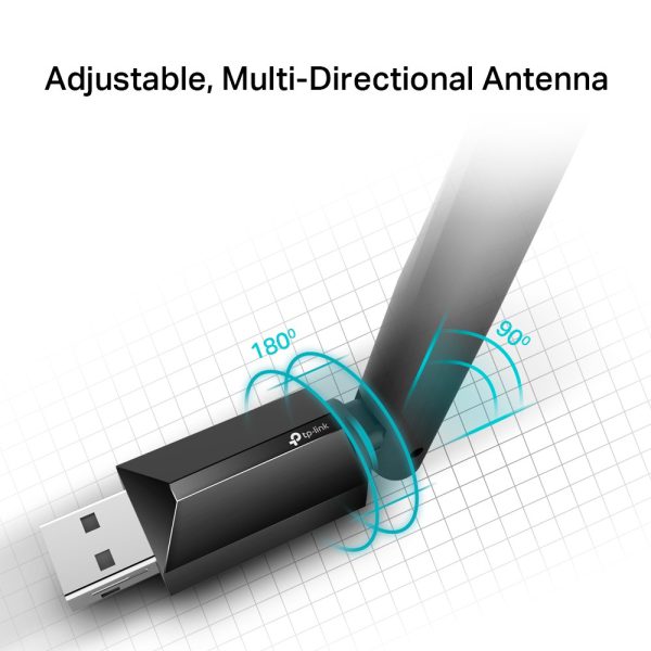 Usb adaptador inalámbrico de doble banda 2.4G/5G AC600 T2U plus