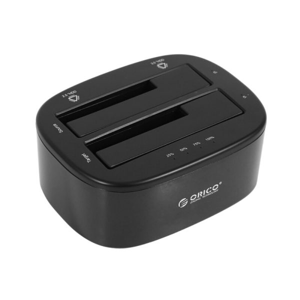 Orico 6228US3 2Bay 2.5 / 3.5 pulgadas USB3.0 Base para disco duro con clone