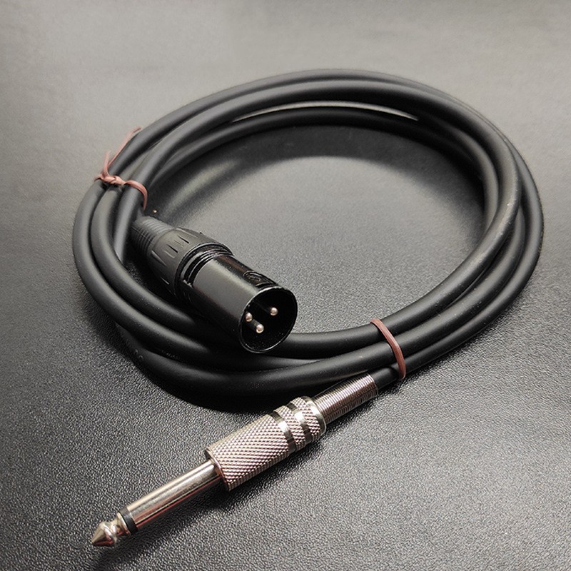 Cable canon xlr mahco a audio 6.35mm mahco