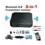 Adaptador transmisor de audio inalámbrico Bluetooth receptor 4.2 2 en 1 KN319