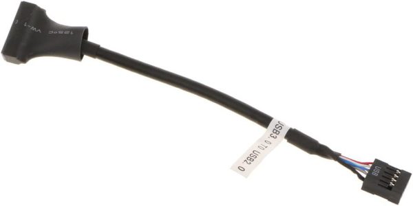Cable adaptador USB 3.0 cabecera de 20 pines macho a USB 2.0 de 9 pines hembra