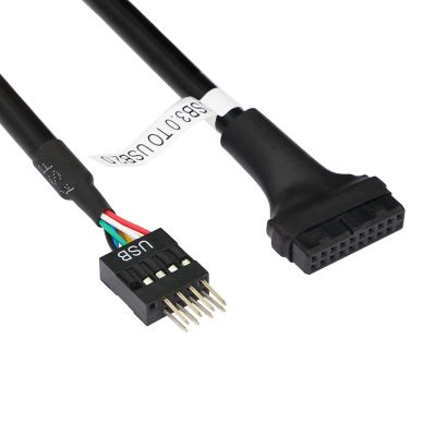 Cable adaptador usb 2.0 a usb 3.0 9pin mahco a 20pin hembra