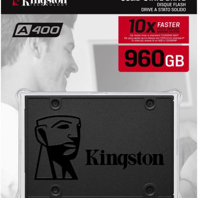 Disco Estado Solido (SSD) Kingston A400, 960GB, SATA III, 2.5”, 7m