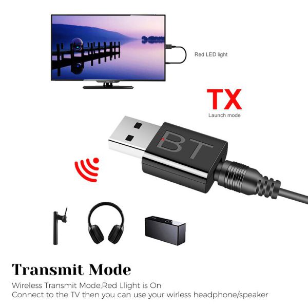 Adaptador audio bluetooth receptor/transmiter 2in1 BT-660A