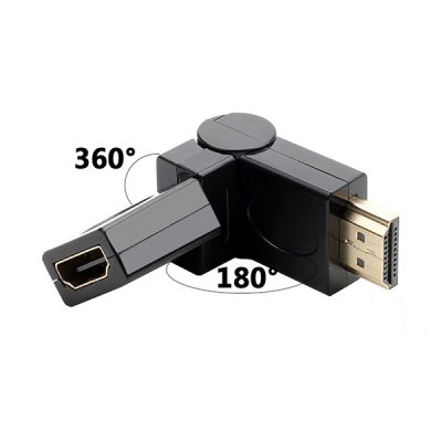 Adaptador hdmi giratorio macho a hembra