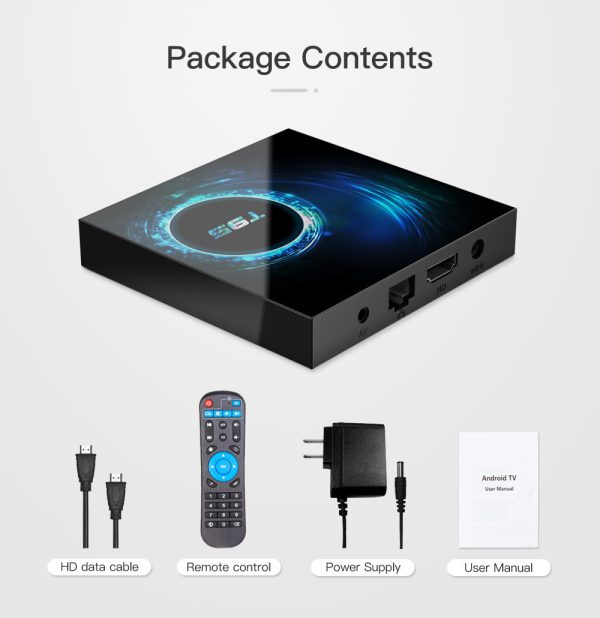 T95 Android Box 2GB Ram 16GB Rom H616 Quad-core 6K