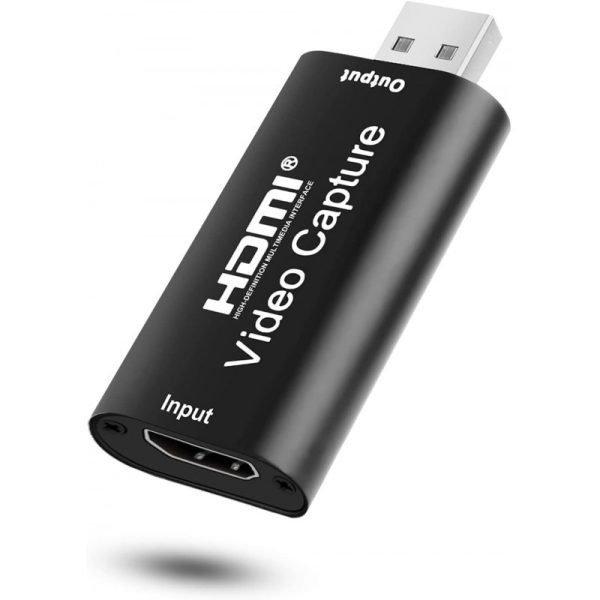 Tarjetas de captura de audio y vídeo (HDMI a USB, 1080 p, USB 3.0, cámara de acción para transmisión en directo)