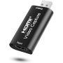 Tarjetas de captura de audio y vídeo (HDMI a USB, 1080 p, USB 3.0, cámara de acción para transmisión en directo)