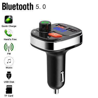 Transmisor Bluetooth 5.0 FM para adaptador de radio de coche