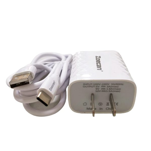 Cargador rapido con cable tipo-c para celular QC 3.0 PD20W