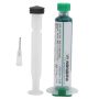 Tinta resistente a la soldadura de curado UV verde 10cc con aguja de empuje para soldadura de PCB