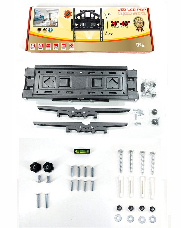 Soporte de tv giatorio para 26"-65" hasta 40KG