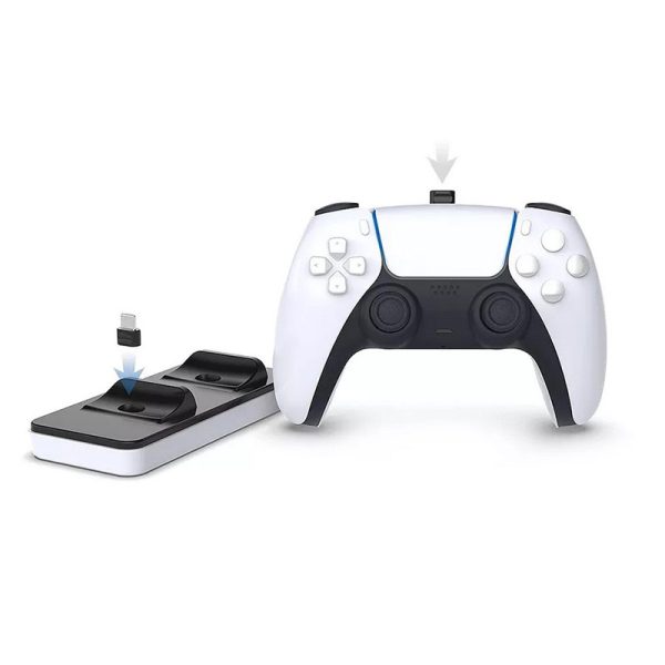 Cargador de Base para PS5 Gamepad tipo-C Dual cargador estación
