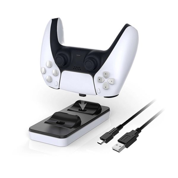 Cargador de Base para PS5 Gamepad tipo-C Dual cargador estación