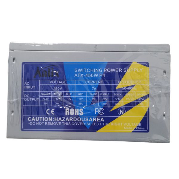 Fuente de Poder Anlix P4 500W ATX