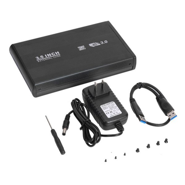 Caja externa de disco duro hdd 3.5" usb 3.0 a sata disco