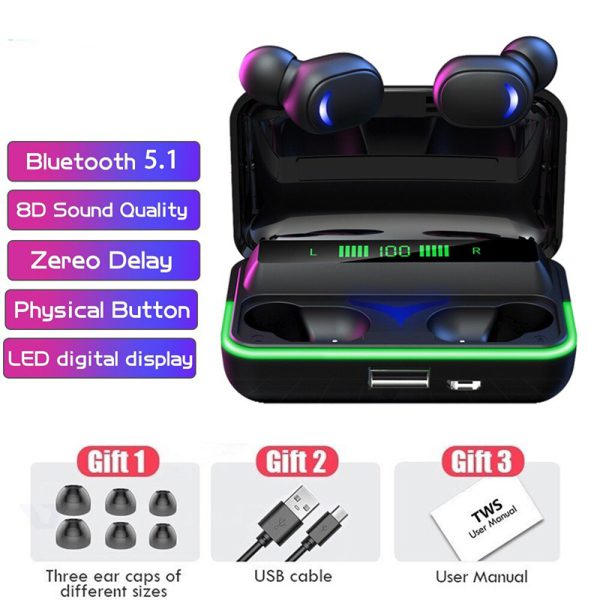 Audífono inalámbrico bluetooth MiPods E10