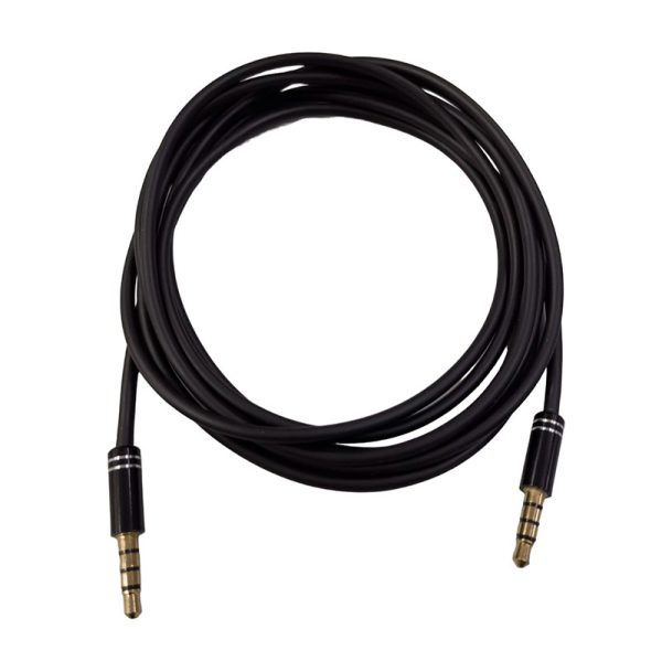 Cable 3.5mm 4polos micrófono + auriculares 2metro