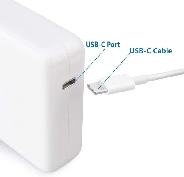 Cargador Laptop Macbook Con USB-C QC3.0 5-20V-3.05A 61W