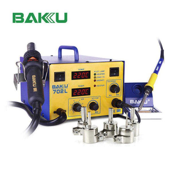 BAKU BK-702L - Estación de reparación de soldadura blower de aire caliente