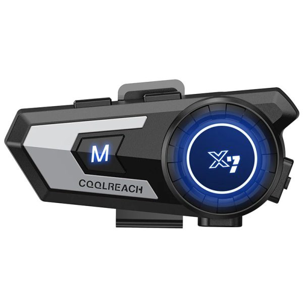 X7 Bluetooth 5.0 Reducción de ruido recargable moto auriculares interpone para motocicleta