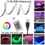 Tira de luces LED RGB con cable USB 5metro