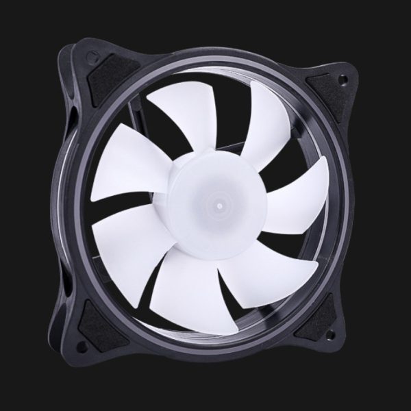 Ventilador de 12 cm Enfriamiento silencioso Sinfonía RGB